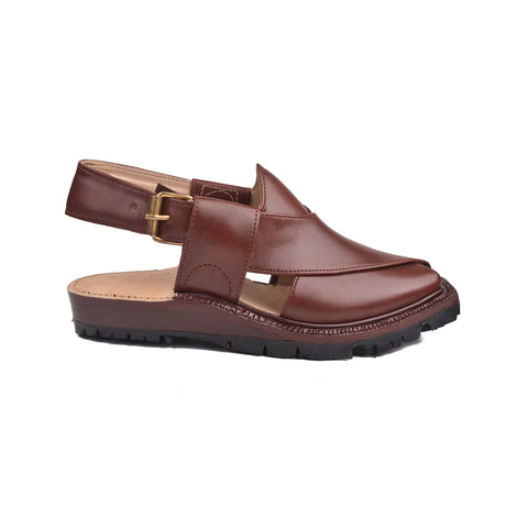 Burgundy Nourozi Chappal MN3039