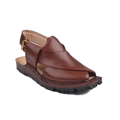 Burgundy Nourozi Chappal MN3039