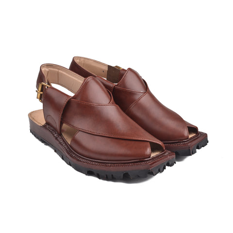 Burgundy Nourozi Chappal MN3039