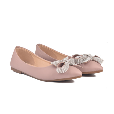 Pink Casual Women Pumps WN1196