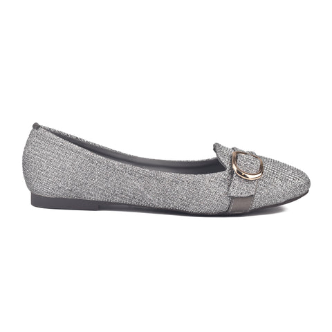 Grey Casual Women Pumps WN1199