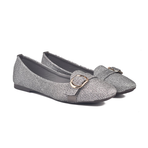 Grey Casual Women Pumps WN1199