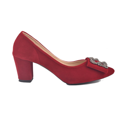 Maroon Casual Court Shoes WN1200