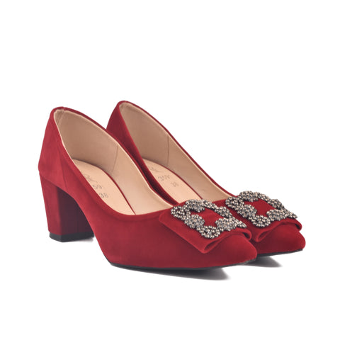 Maroon Casual Court Shoes WN1200