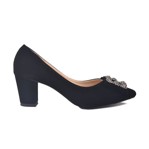 Black Casual Court shoes WN1200