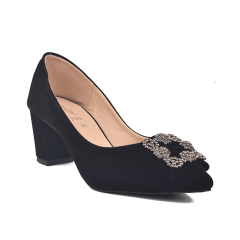 Black Casual Court shoes WN1200