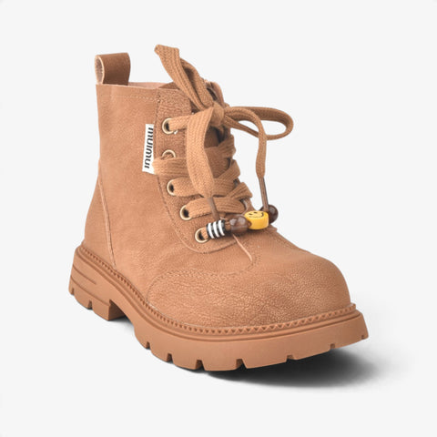 Boys CAMEL Long Boots KDJ552