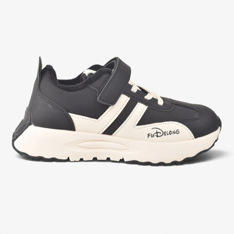 Boys BLACK Casual Sneakers KDJ553
