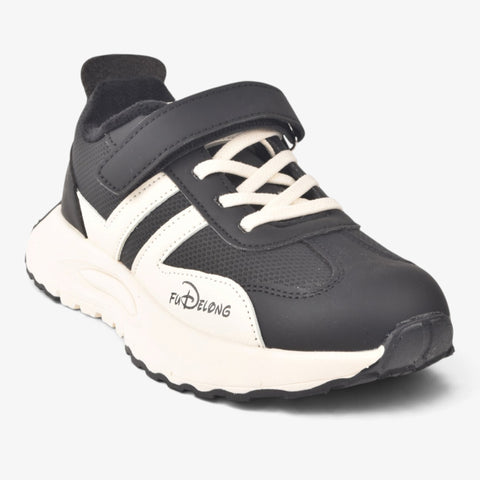 Boys BLACK Casual Sneakers KDJ553