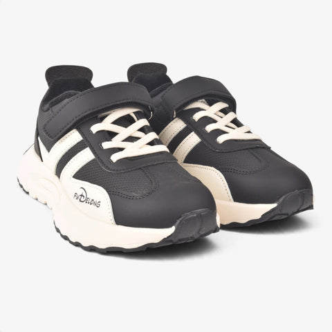 Boys BLACK Casual Sneakers KDJ553