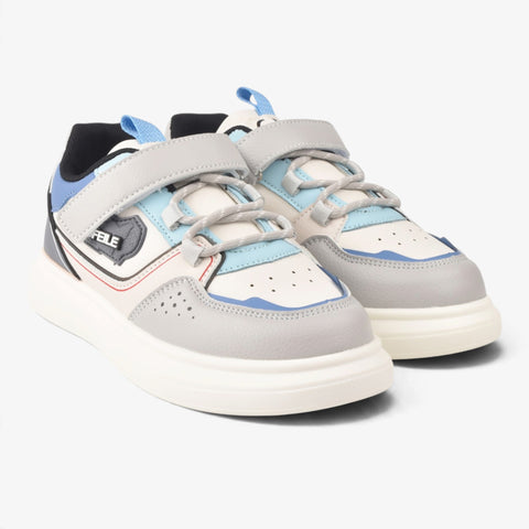 Boys GRAY Casual Sneakers KDJ560
