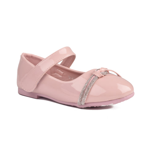 Girls Pink Casual Pumps KD807
