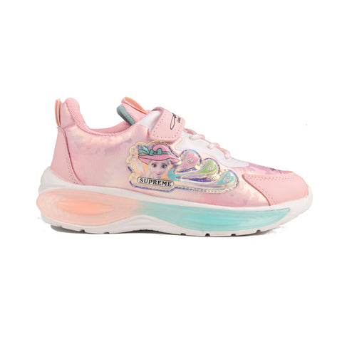 Girls Pink Casual Jogger KD703