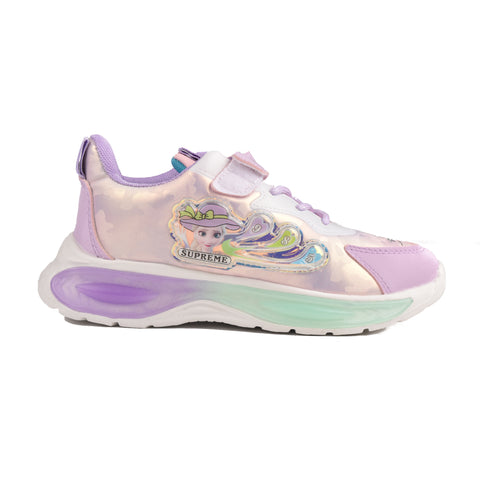 Girls Purple Casual Jogger KD703