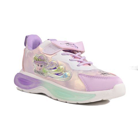 Girls Purple Casual Jogger KD703