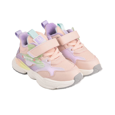 Girls Pink Casual Jogger KD707