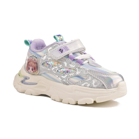 Girls Purple Casual Jogger KD709