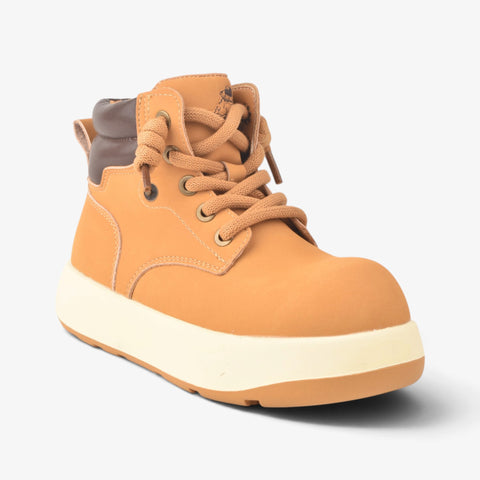 Boys Mustard Long Boots KDJ598