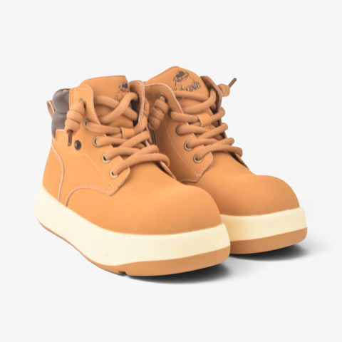 Boys Mustard Long Boots KDJ598