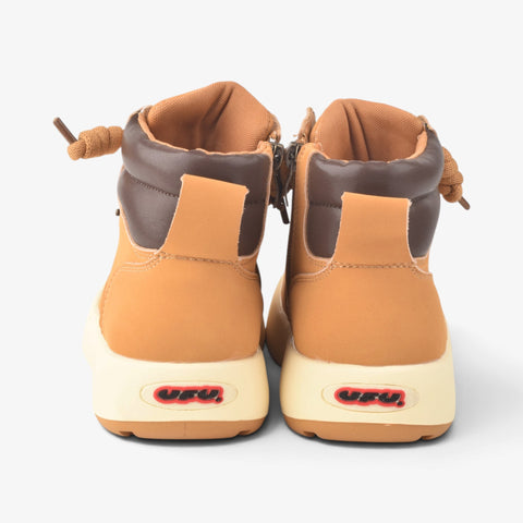 Boys Mustard Long Boots KDJ598