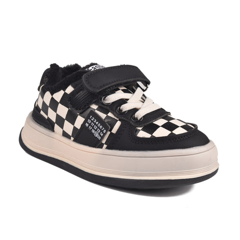 Boys Black Casual Sneakers KD711