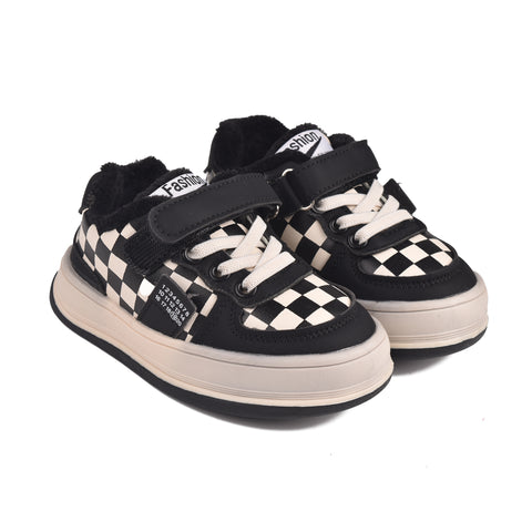 Boys Black Casual Sneakers KD711