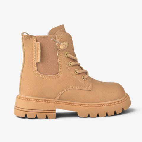 Boys Beige Long Boots KDJ592