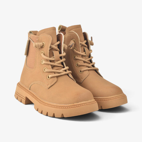 Boys Beige Long Boots KDJ592