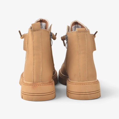 Boys Beige Long Boots KDJ592