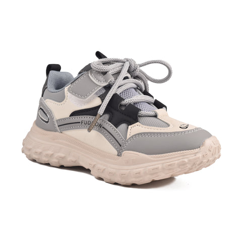 Boys Grey Casual Jogger KD715