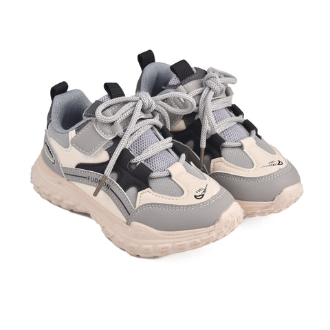 Boys Grey Casual Jogger KD715