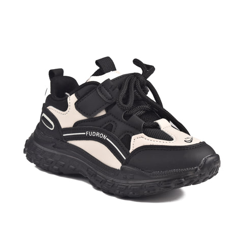 Boys Black Casual  Jogger KD715