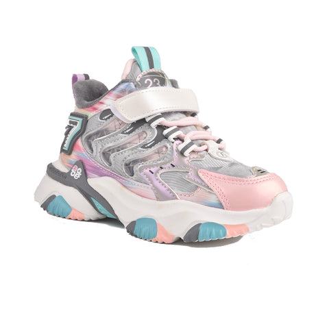 Girls Pink  Casual Jogger KD712