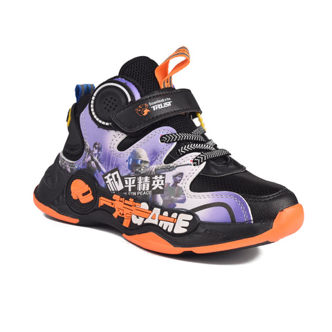 Boys Orange Half Long Jogger KD713