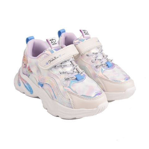 Girls Purple Casual Jogger KD722