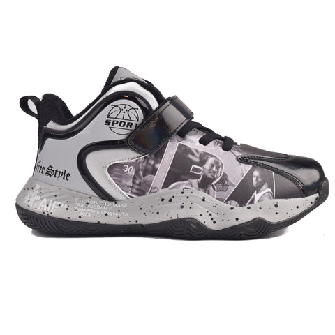 Boys Grey Half Long Jogger KD728
