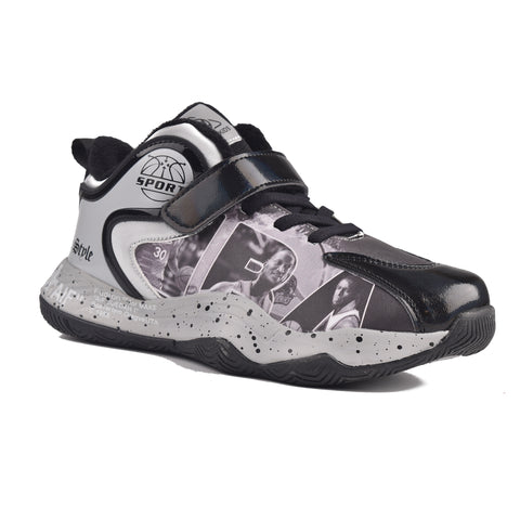 Boys Grey Half Long Jogger KD728