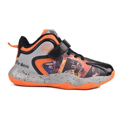 Boys Orange Half Long Jogger KD728
