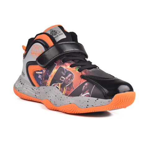 Boys Orange Half Long Jogger KD728