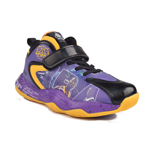 Boys Purple Half Long Jogger KD728