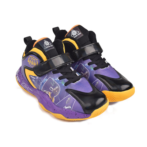 Boys Purple Half Long Jogger KD728