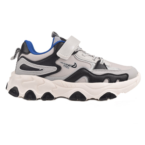 Boys Grey Casual Jogger KD730