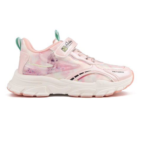 Girls Pink Casual Jogger KD731