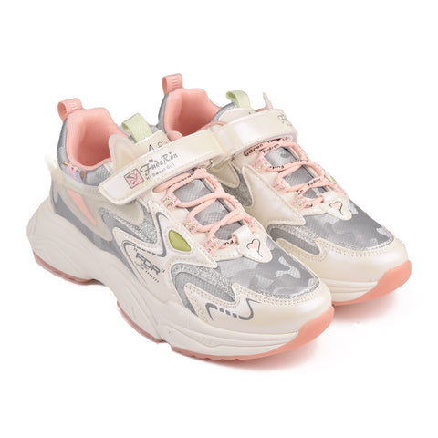 Girls Pink  Casual Jogger KD738