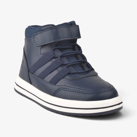Boys Navy Long Boots KDJ549