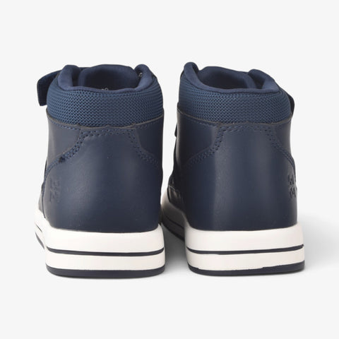 Boys Navy Long Boots KDJ549