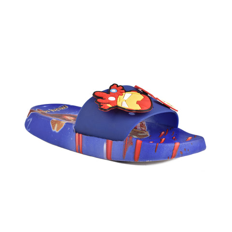 Boys Blue Casual Slippers KD101