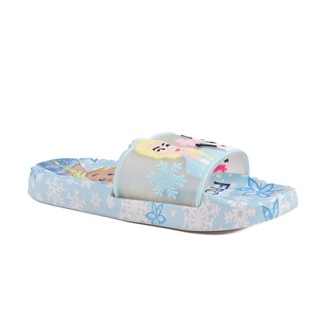 Girls Skyblue Casual Slippers KD104