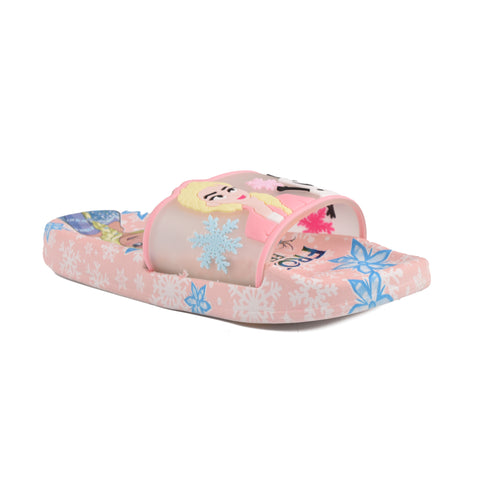 Girls Pink Casual Slippers KD104