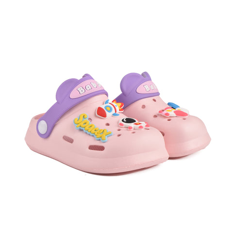 Kids Pink Crocs KD003